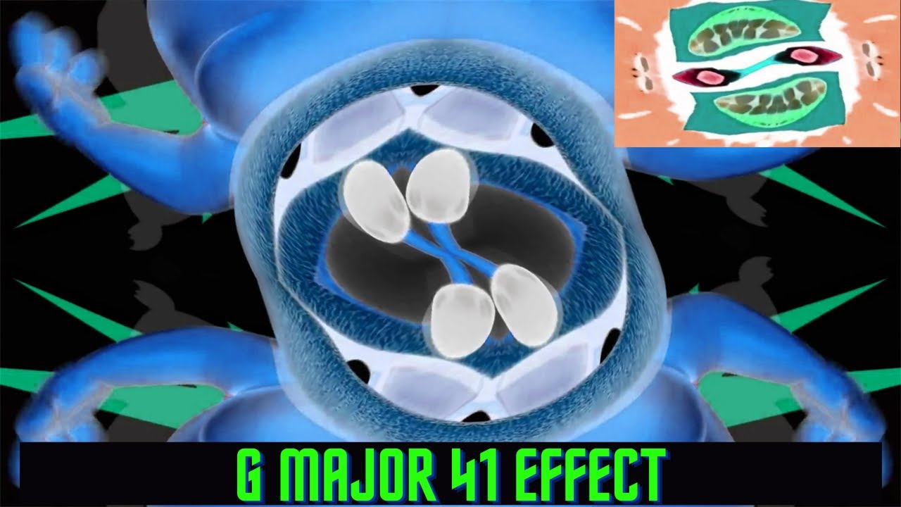 G MAJOR 41 EFFECT Gummy bear Klasky Csupo Pinkfong SpongeBob Cocomelon Peppa Pig and more