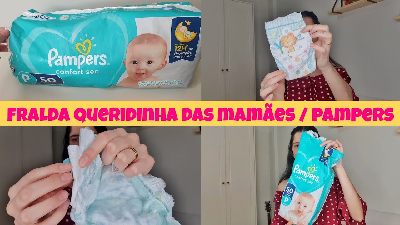 FRALDA PAMPERS CONFORT SEC / É A MELHOR FRALDA? |Ana Paula de Costa
