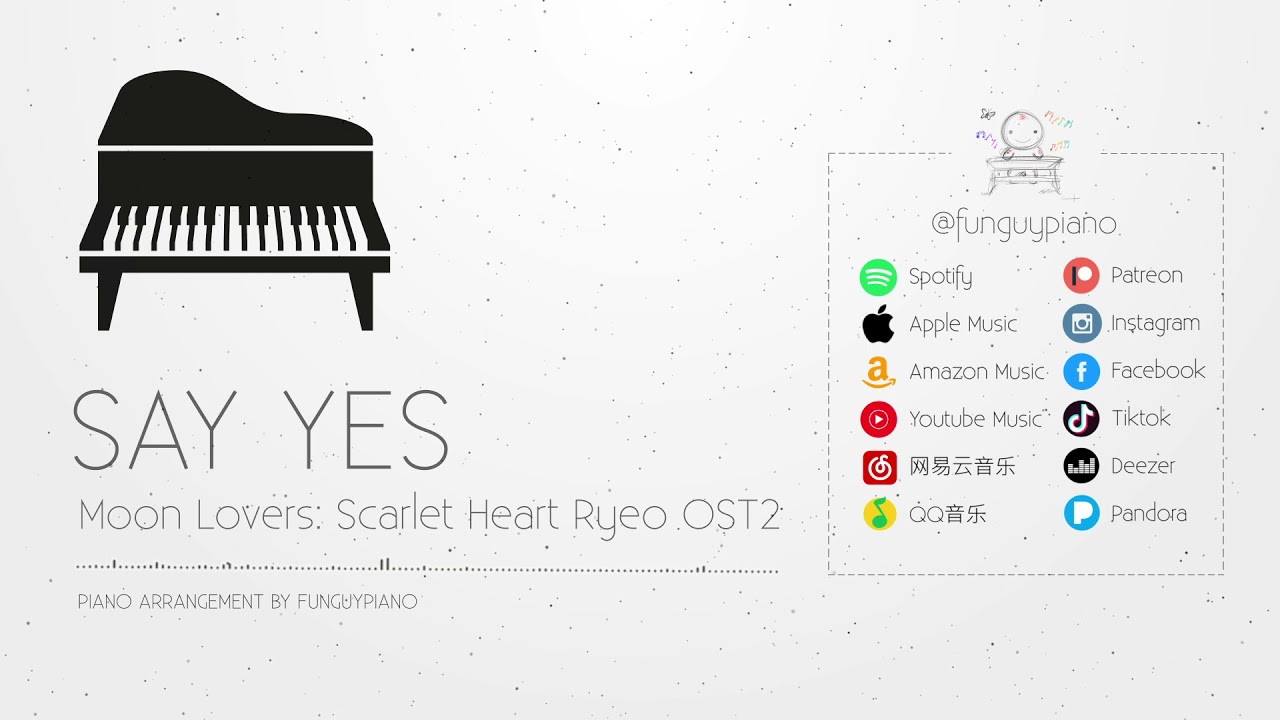 Scarlet Heart Ryeo OST2 - Say Yes (by Loco, Punch) | Piano Cover