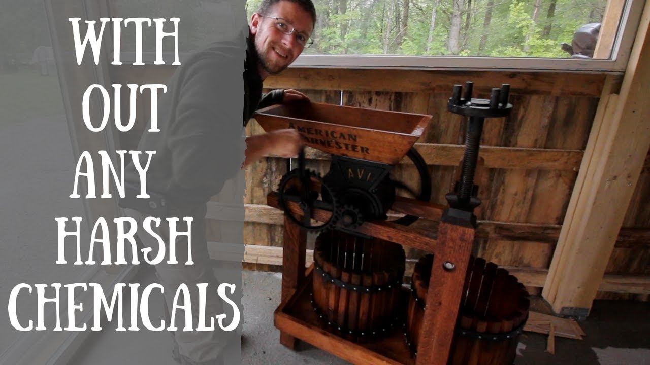 How to Clean a Cider Press