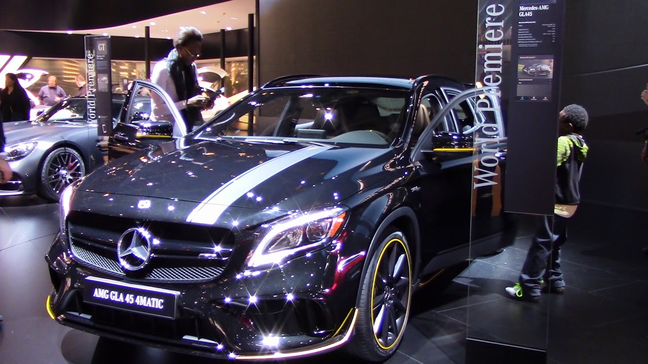 2018 Mercedes AMG GLA45 SUV | Walkthrough | Detroit autoshow 2017