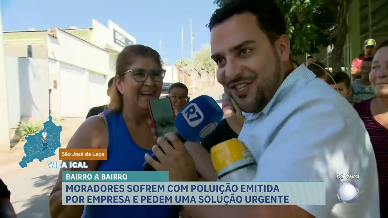 Bairro a Bairro: moradores sofrem com poluição emitida por empresa na Grande BH
