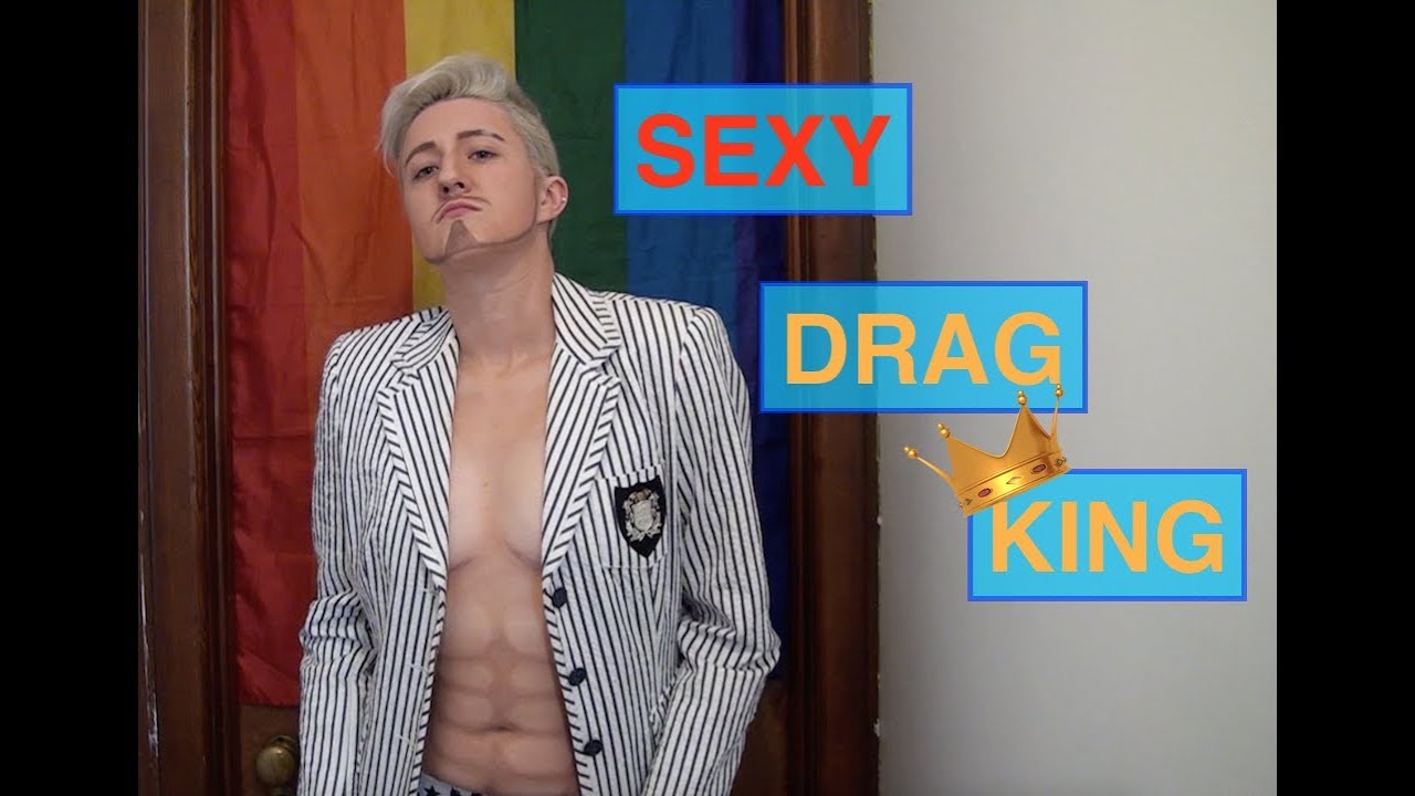 Drag King Makeup Tutorial // Holtzy's Hangouts