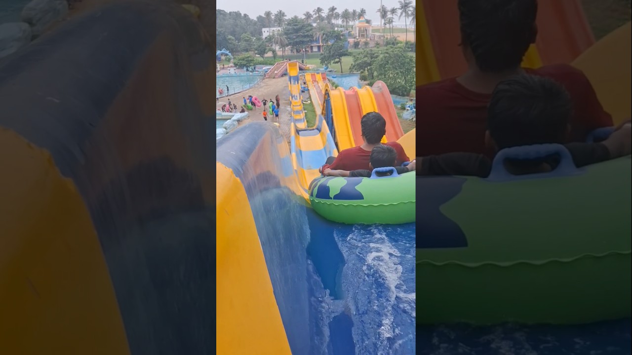 VGP Universal Kingdom | Water Slide #shorts #youtubeshorts #chennai #vgp