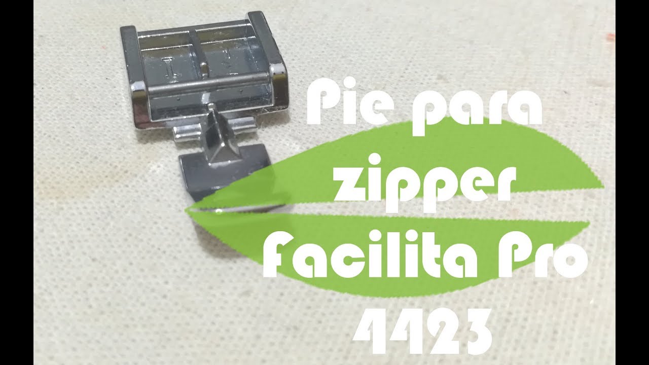 Pie para cierres de máquina singer 4423 Facilita Pro