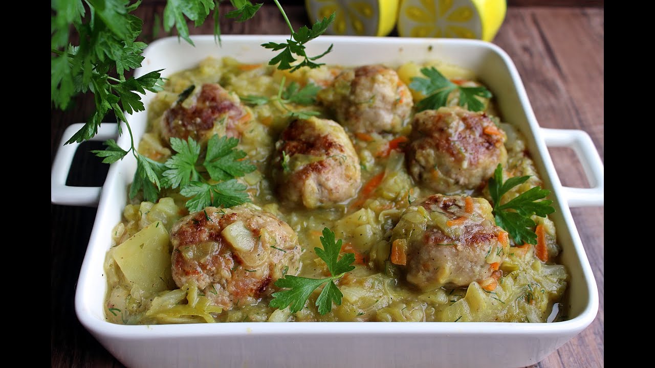 MŁODA KAPUSTA Z PULPETAMI I ZIEMNIAKAMI #diner #obiad #kapusta #food
