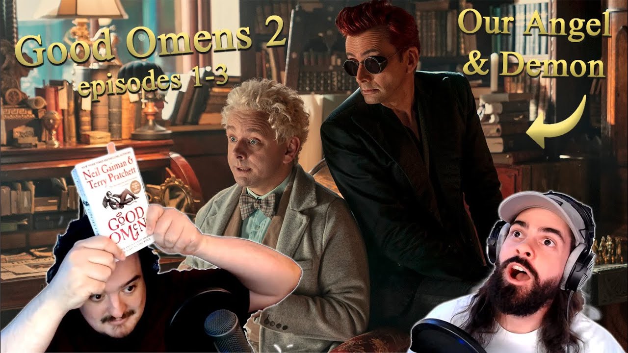 “Our Angel and Demon” ITF Watch: Good Omens 2 (2023 TV Series) episodes 1-3