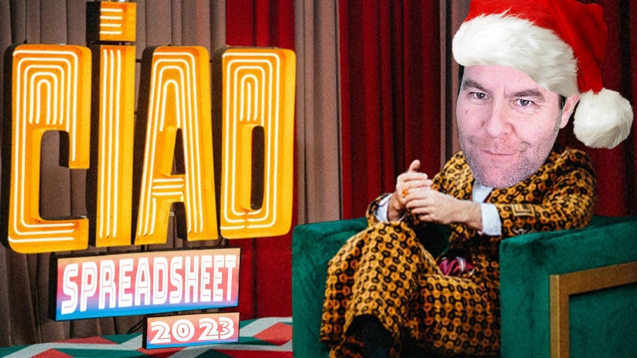 Ciao Spreadsheet 2023!