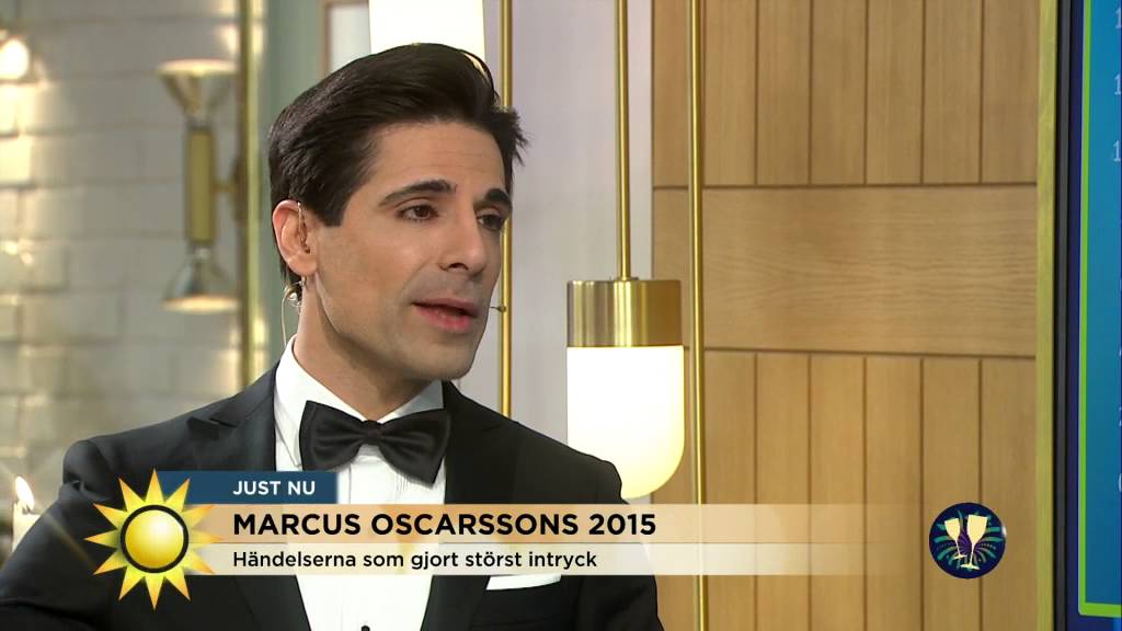 Marcus Oscarssons 2015 "Raketerna heter Annie Lööf och Donald Trump"  - Nyhetsmorgon (TV4)