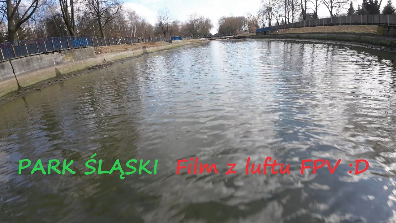 Park Śląski 2023 Remont stawu z kajakami i budowa nowej kolejki Cinematic FPV