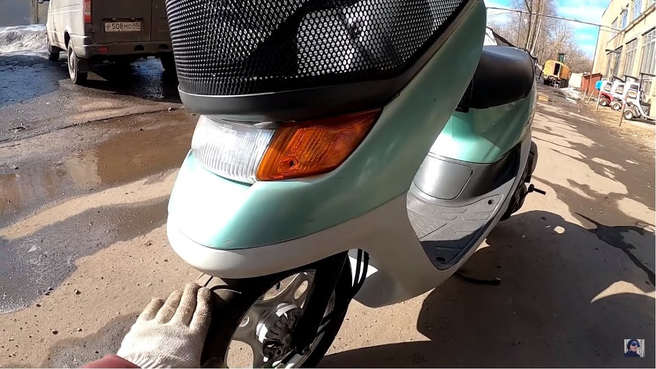 Покупаем дедушке скутер из Японии! Подбор Honda Dio 34 Cesta