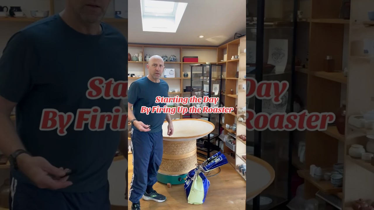 Roasting Another Batch of Oolong Tea