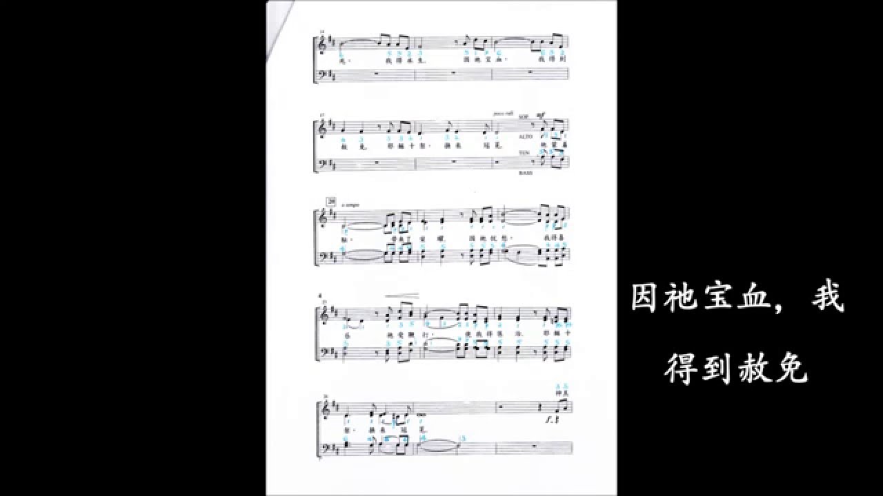 WITHOUT HIS CROSS  因祂十架 (ALTO)