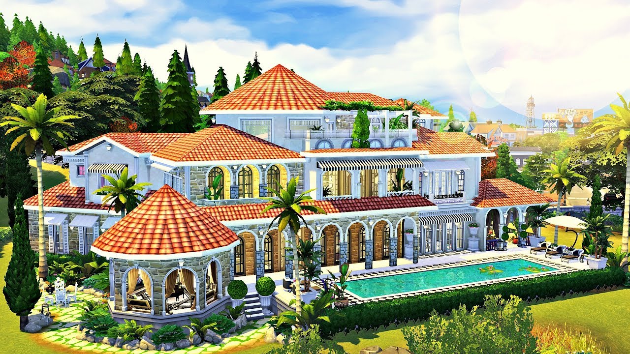 The Sims 4 | CELEBRITY VILLA | Speed Build