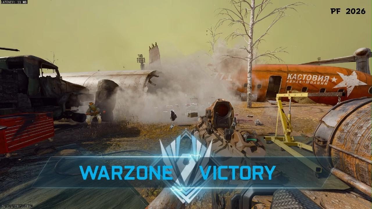 Call of Duty Warzone Squad Win (Ps5Pro)