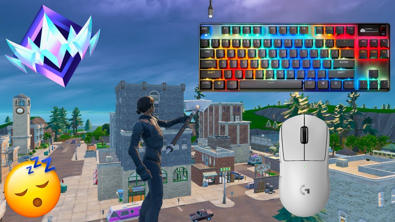 SteelSeries Apex Pro TKL ASMR 😴 Fortnite OG Ranked Reload 🏆 Satisfying Keyboard Fortnite 240 FPS 4K