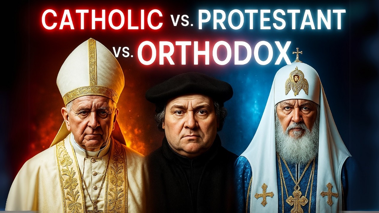 Key Differences Between Catholic vs. Protestant vs. Orthodox