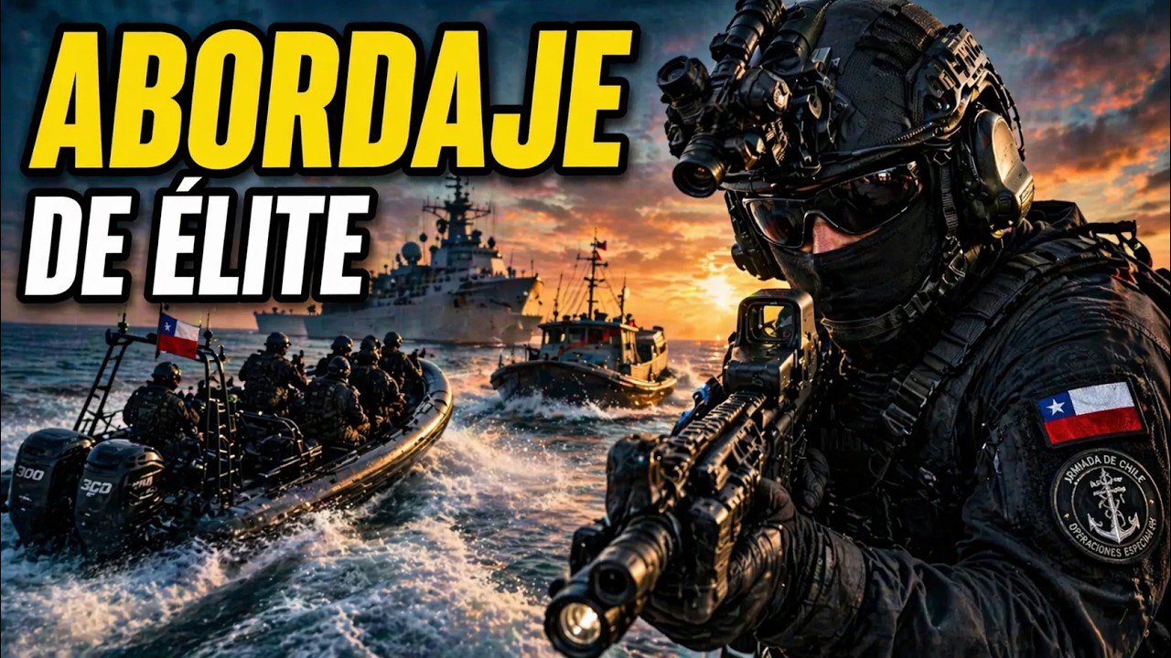 ⛔ SIN SALIDA: GRI y GARA, la ÉLITE de la Armada de CHILE que TOMA el Control a la FUERZA ⚓💀