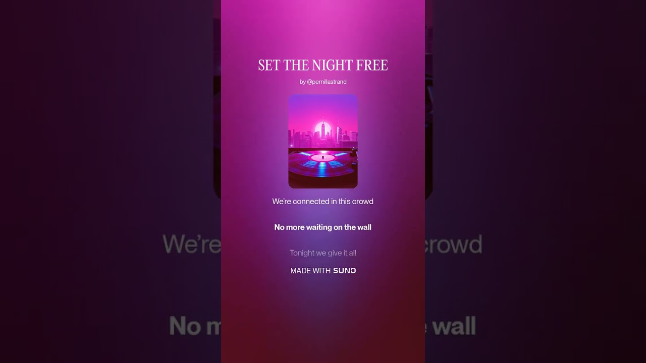 SET THE NIGHT FREE
