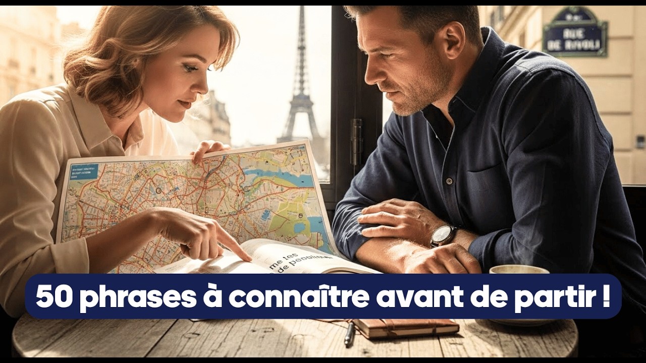 50 phrases à connaître pour voyager en France 🇫🇷 | Podcast immersif