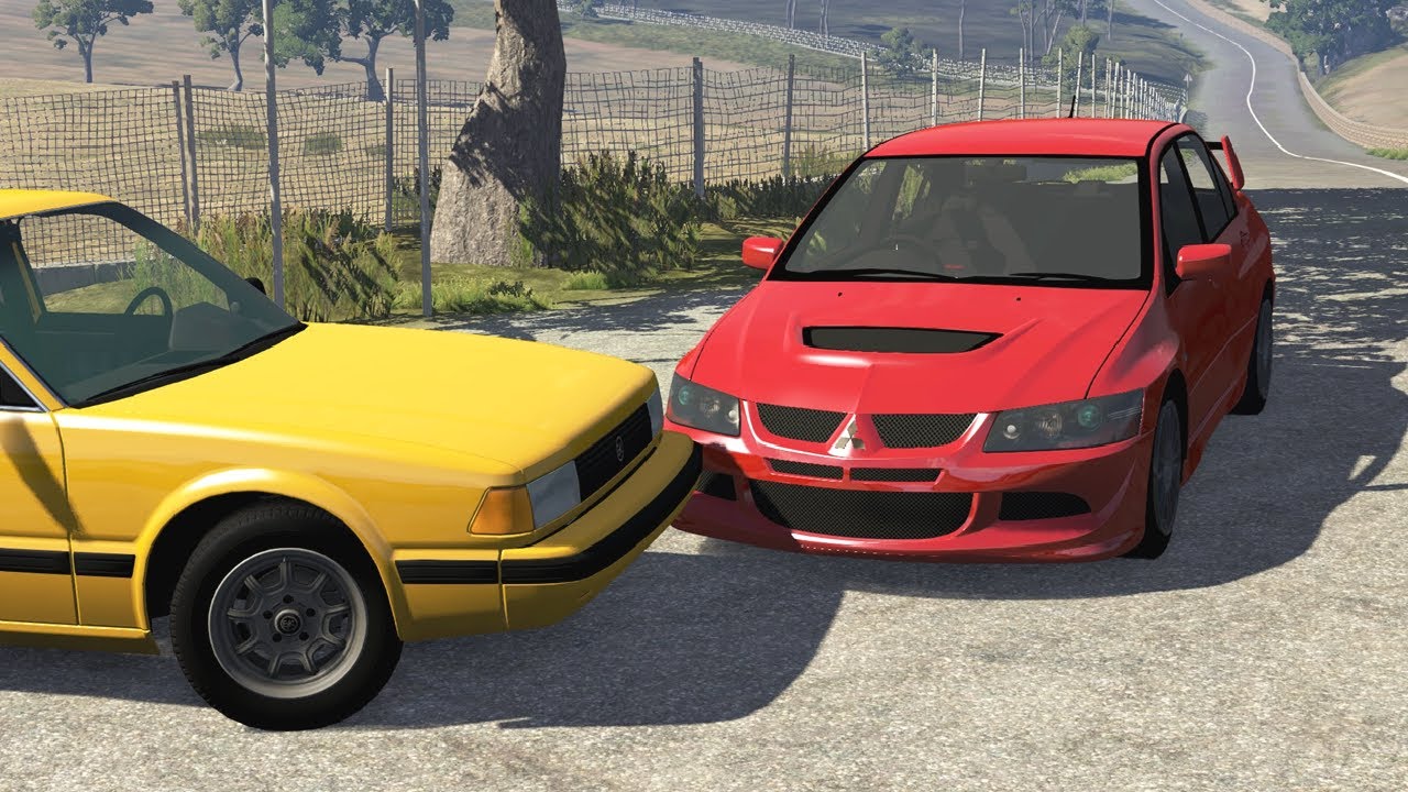 Realistic Car Crashes 27 - BeamNG Drive