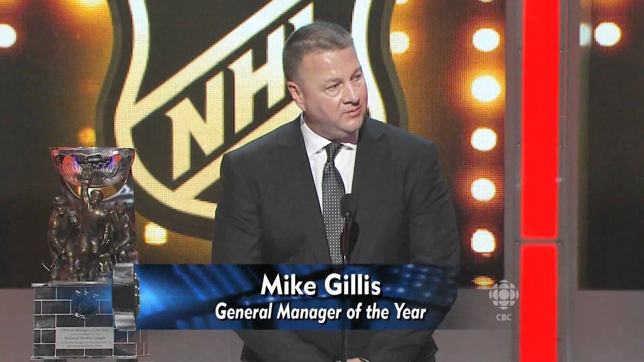 Mike Gillis Wins the General Manager of the Year Award - 2011 NHL Awards - HD