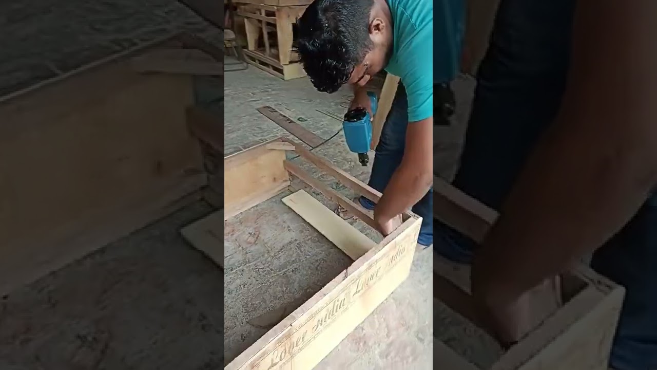 How to wood frame table 
