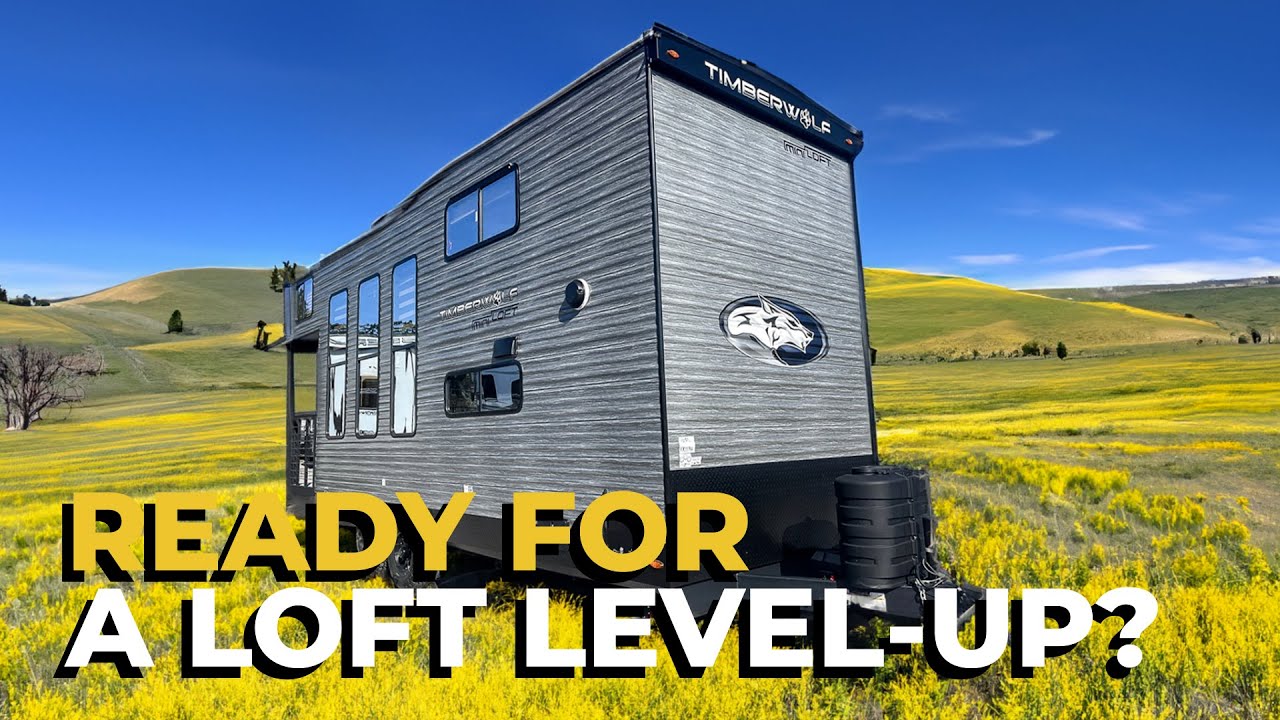 Tiny Home is MOBILE and Sleeps 5! 2024 Forest River Timberwolf 16ML | RV Review