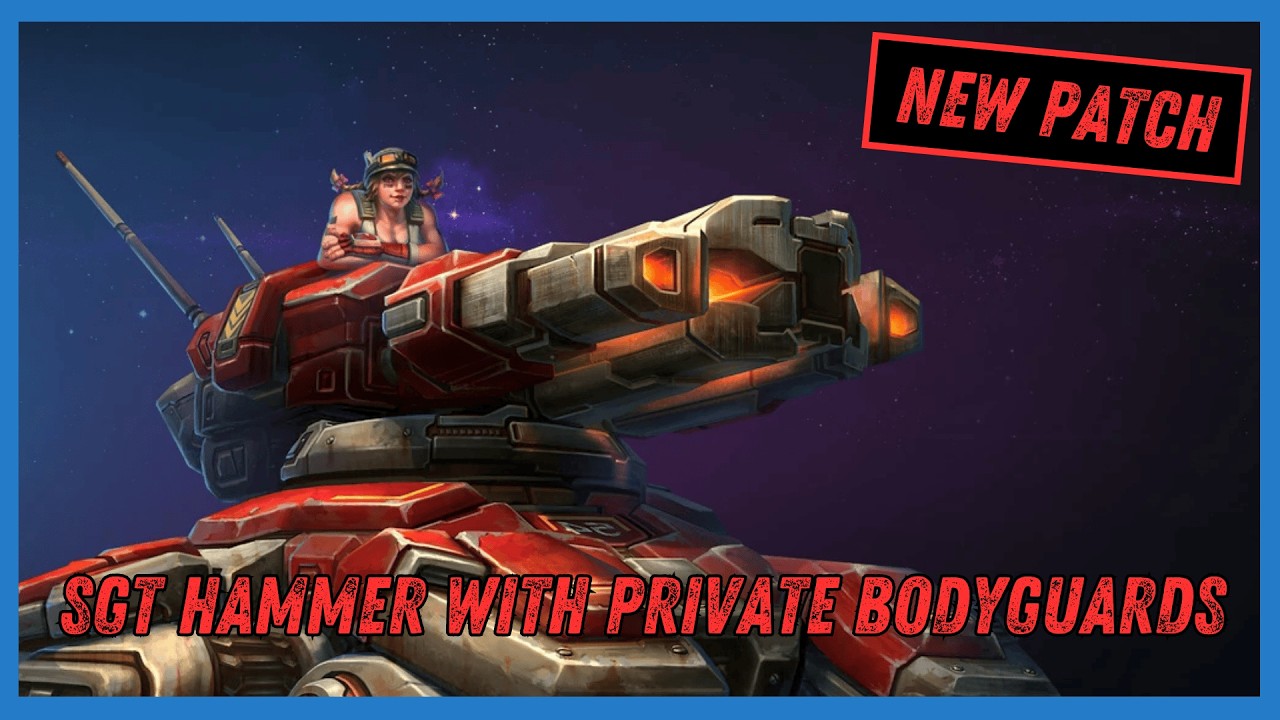 Sgt. Hammer With Private Bodyguards | Heroes of the Storm 2026
