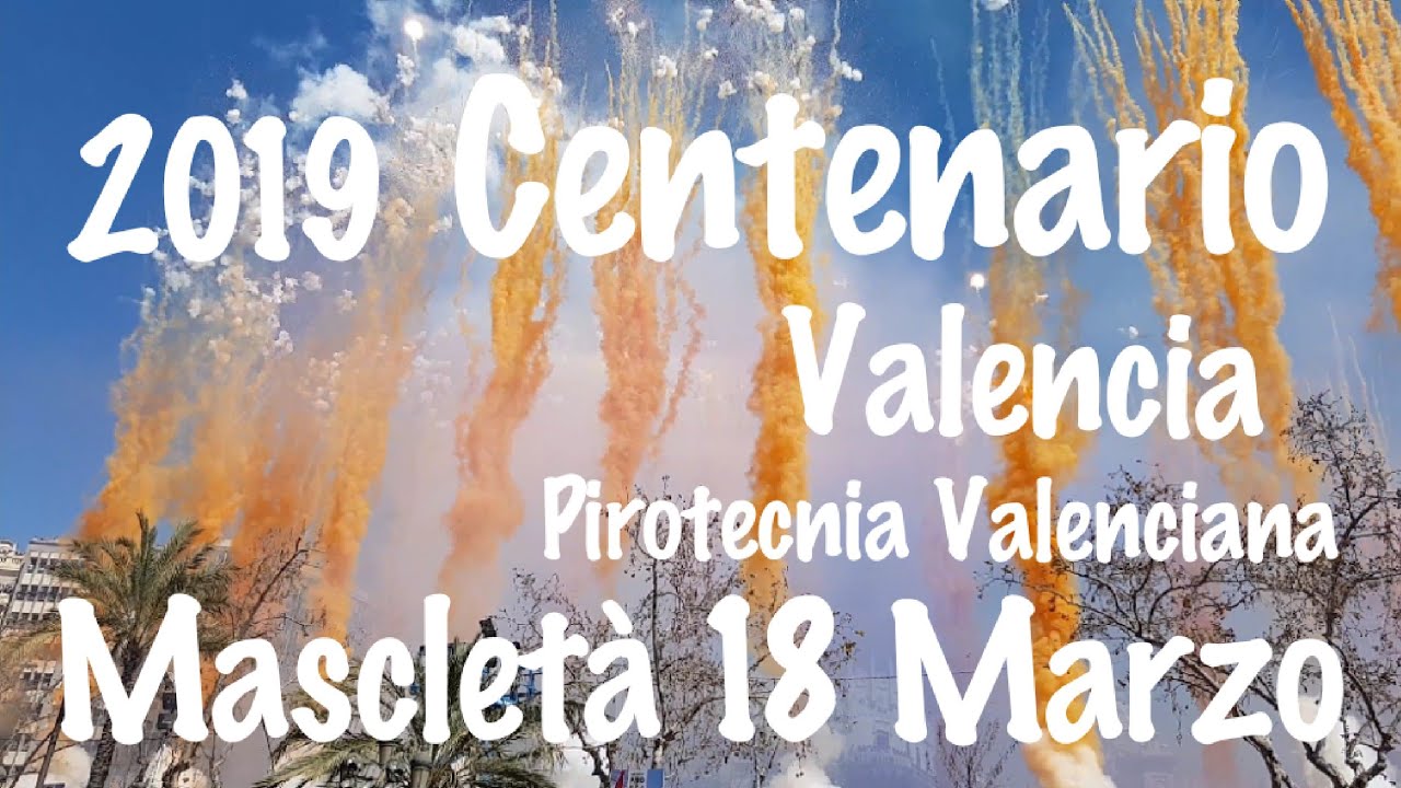 Mascletà 18 Marzo 2019 Lunes Pirotecnia Valenciana