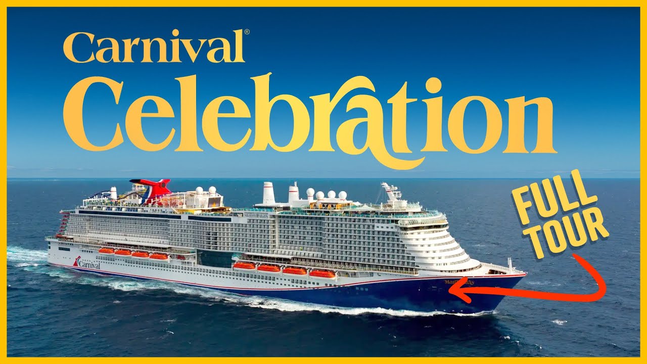 Take A Tour Of The BRAND NEW Carnival Celebration Cruise Ship