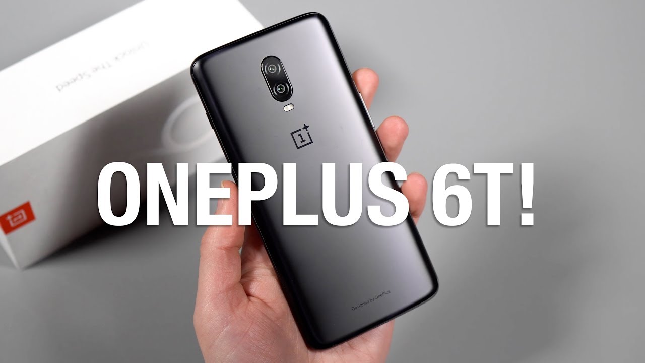 OnePlus 6T Unboxing and First Look!