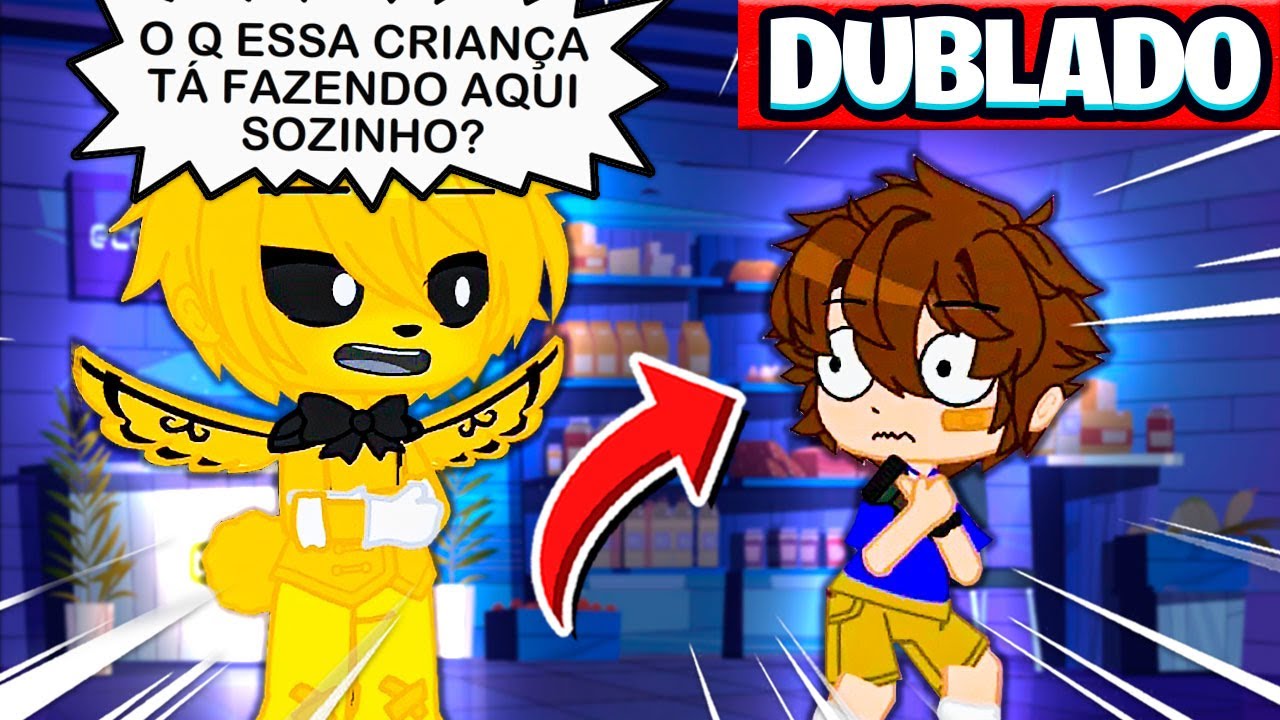 FNAF 1 CONHECE FNAF SECURITY BREACH ! MINI FILME GACHA CLUB
