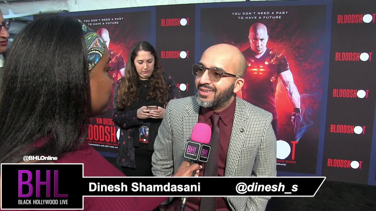 Producer, Dinesh Shamdasani, at the LA 