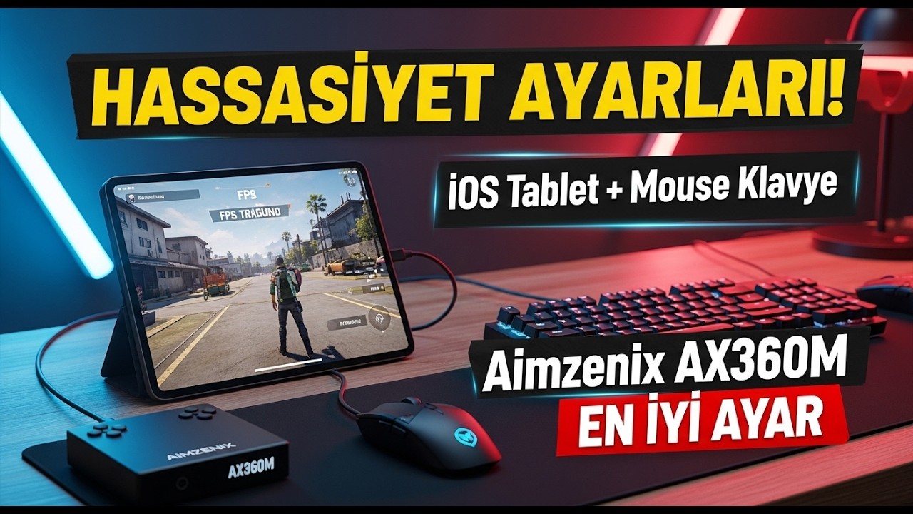 AX360M İOS KONSOL HASSASİYET #AİMZENİX