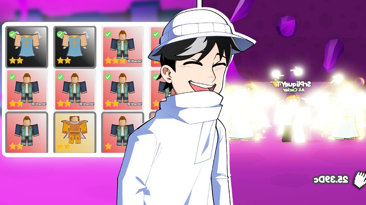 PEGUEI O SECRETO DE NANATSU NO ANIME CLICKER SIMULATOR (ROBLOX)