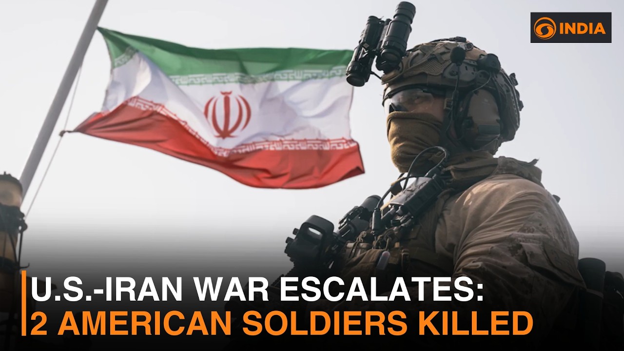 U.S .-Iran war: 2 American soldiers killed & more news | DD India Live | 6 PM IST