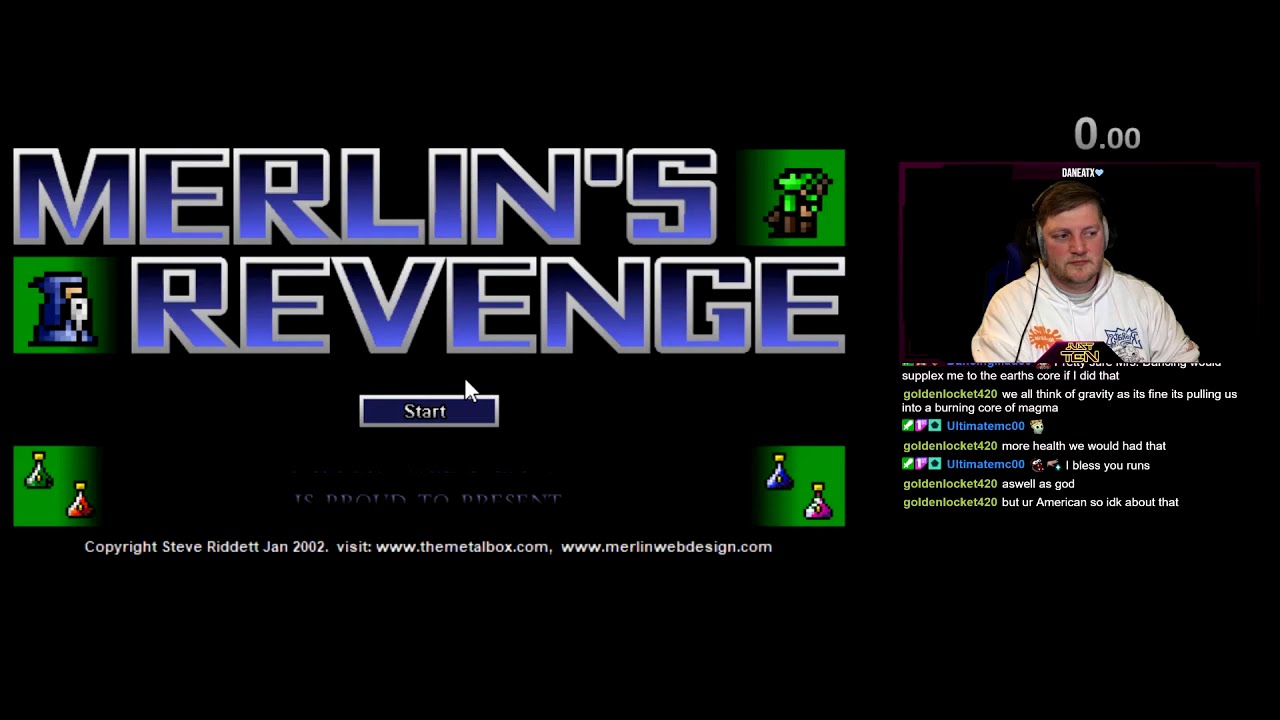 Merlin's Revenge Any% Speedrun in 