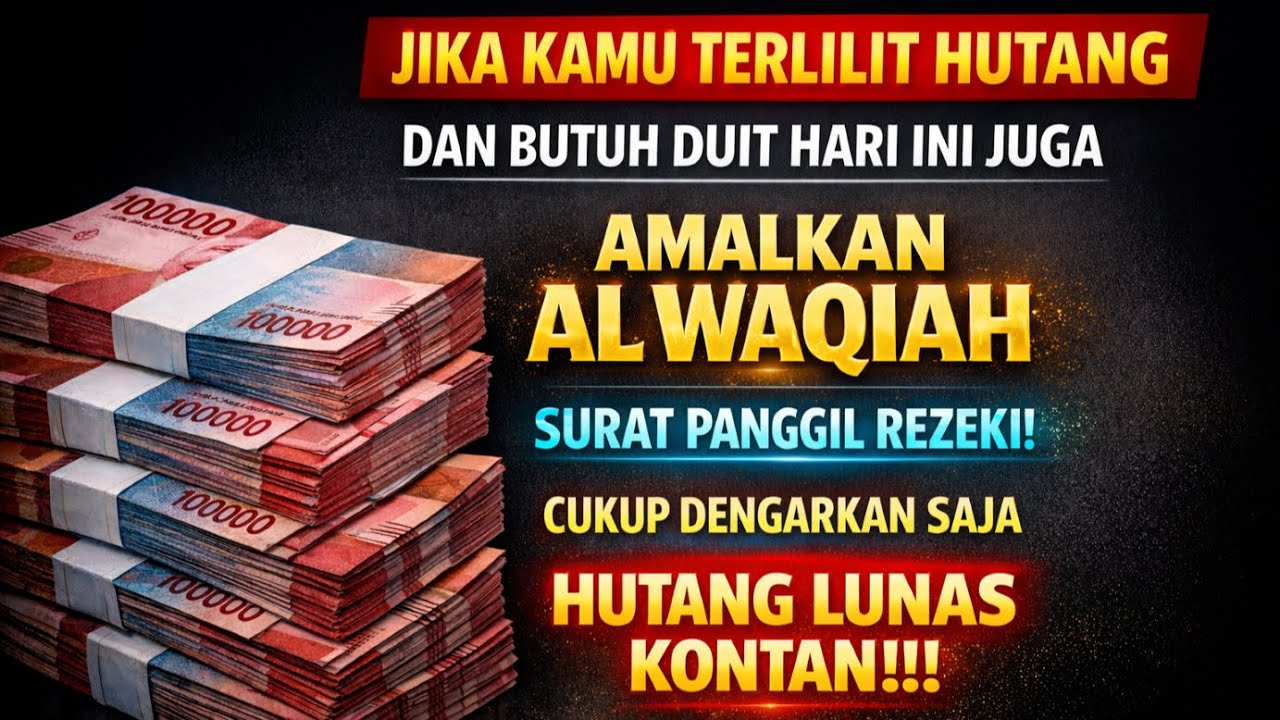 Terlilit Hutang & Butuh Uang Hari Ini? Dengarkan Ini, Banyak yang Menangis Rezeki Datang Tak Diduga