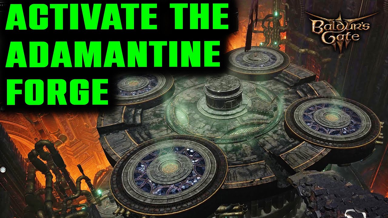 How to USE the Adamantine Forge (How to Activate The Forge) | Baldur's Gate 3