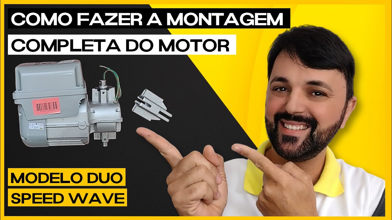 COMO FAZER  A MONTAGEM COMPLETA DO MOTOR GAREN MODELO DUO SPEED