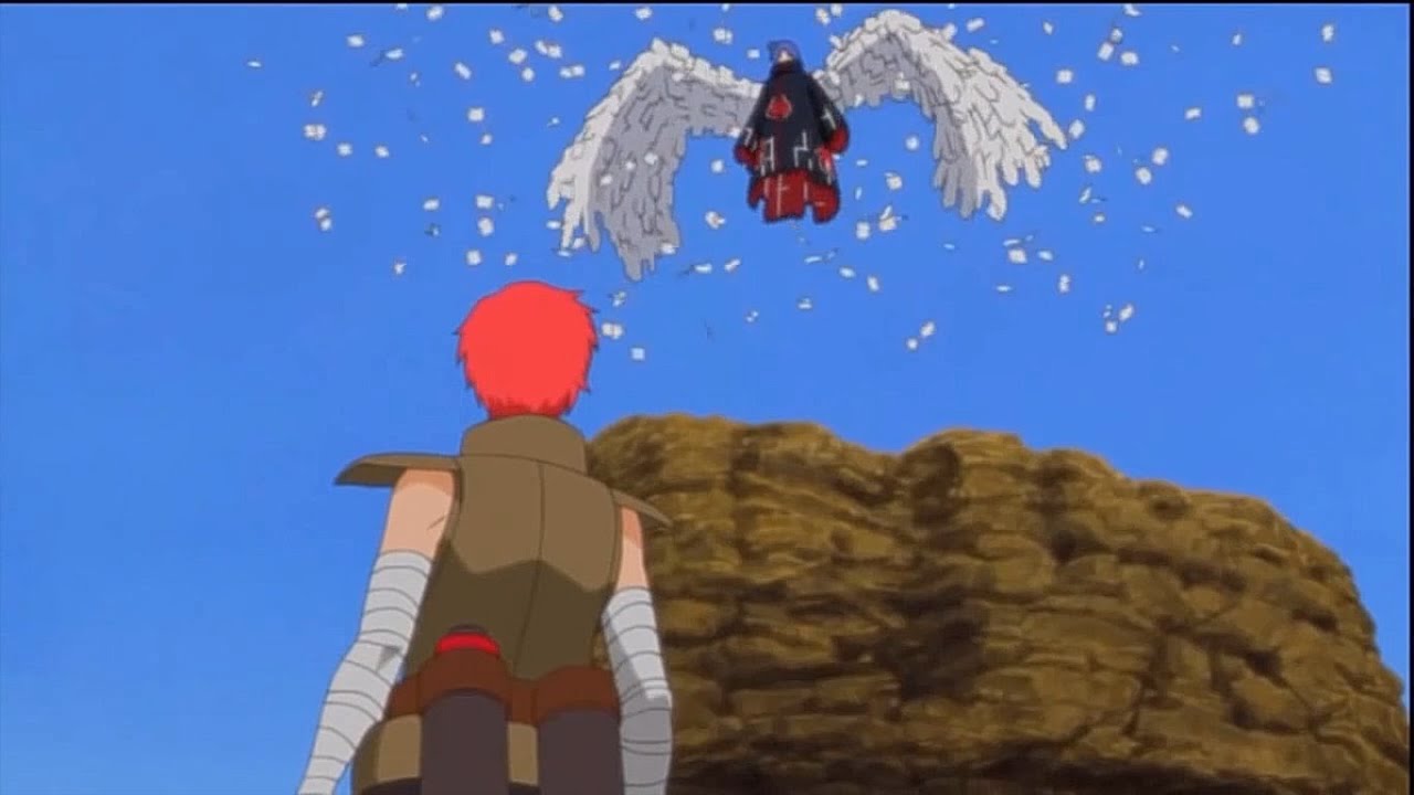Konan Akatsuki VS Sasori From Sunagakure ENGLISH DUB