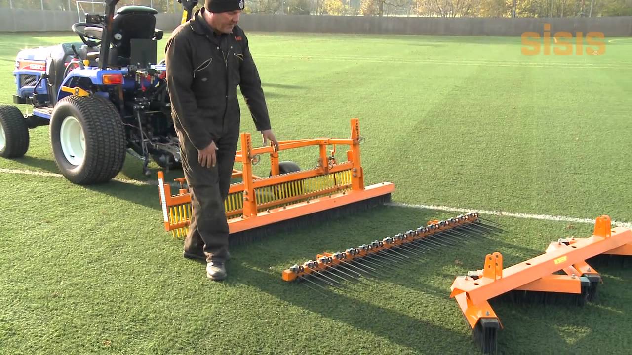 SISIS TIF - Towed Implement Frame - Synthetic Turf Maintenance