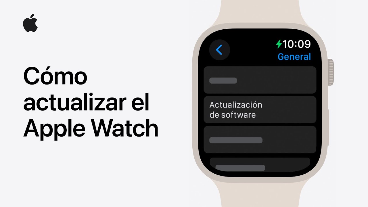 Cómo actualizar el Apple Watch | Soporte técnico de Apple