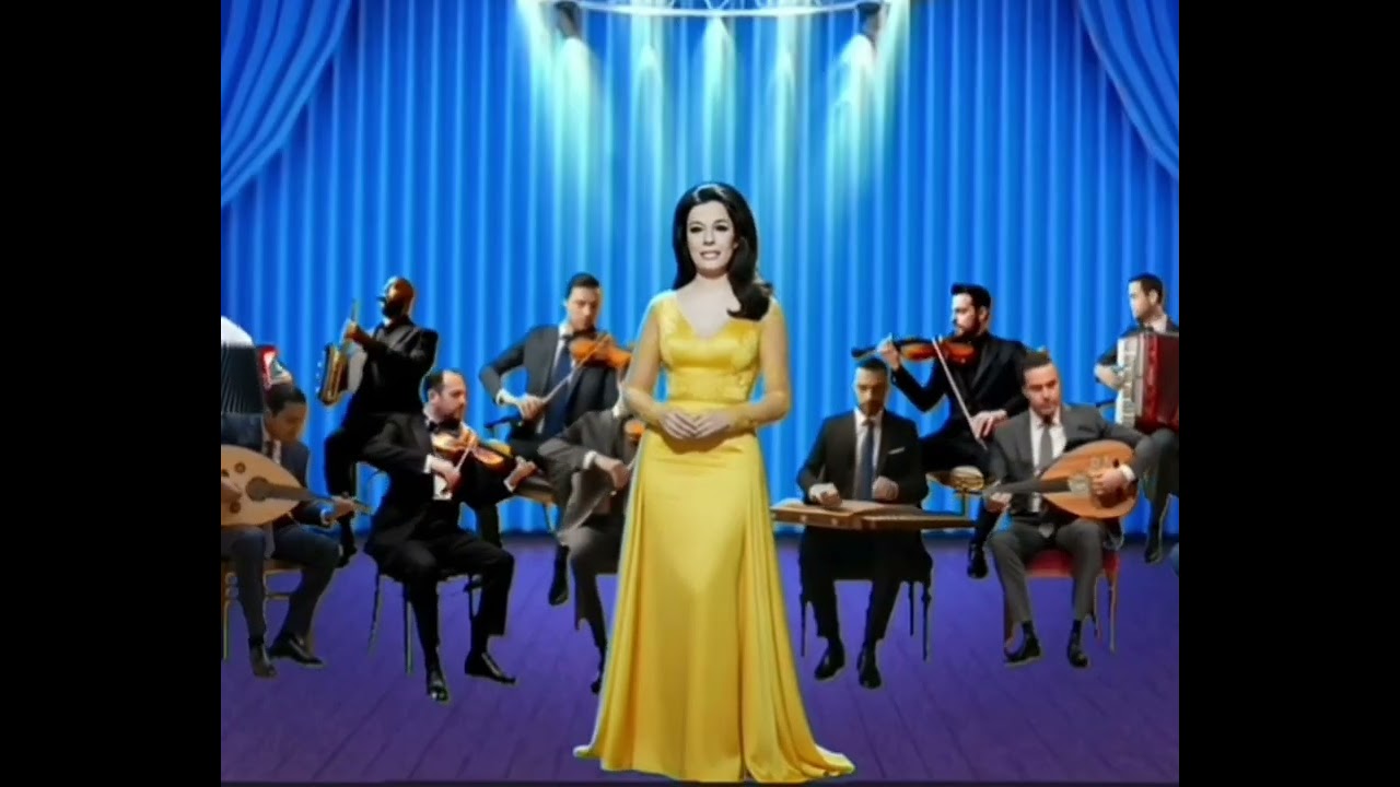 نجاة الصغيرة -- مقطع من أغنية( عيون القلب ) الذكاء الإصطناعي 
