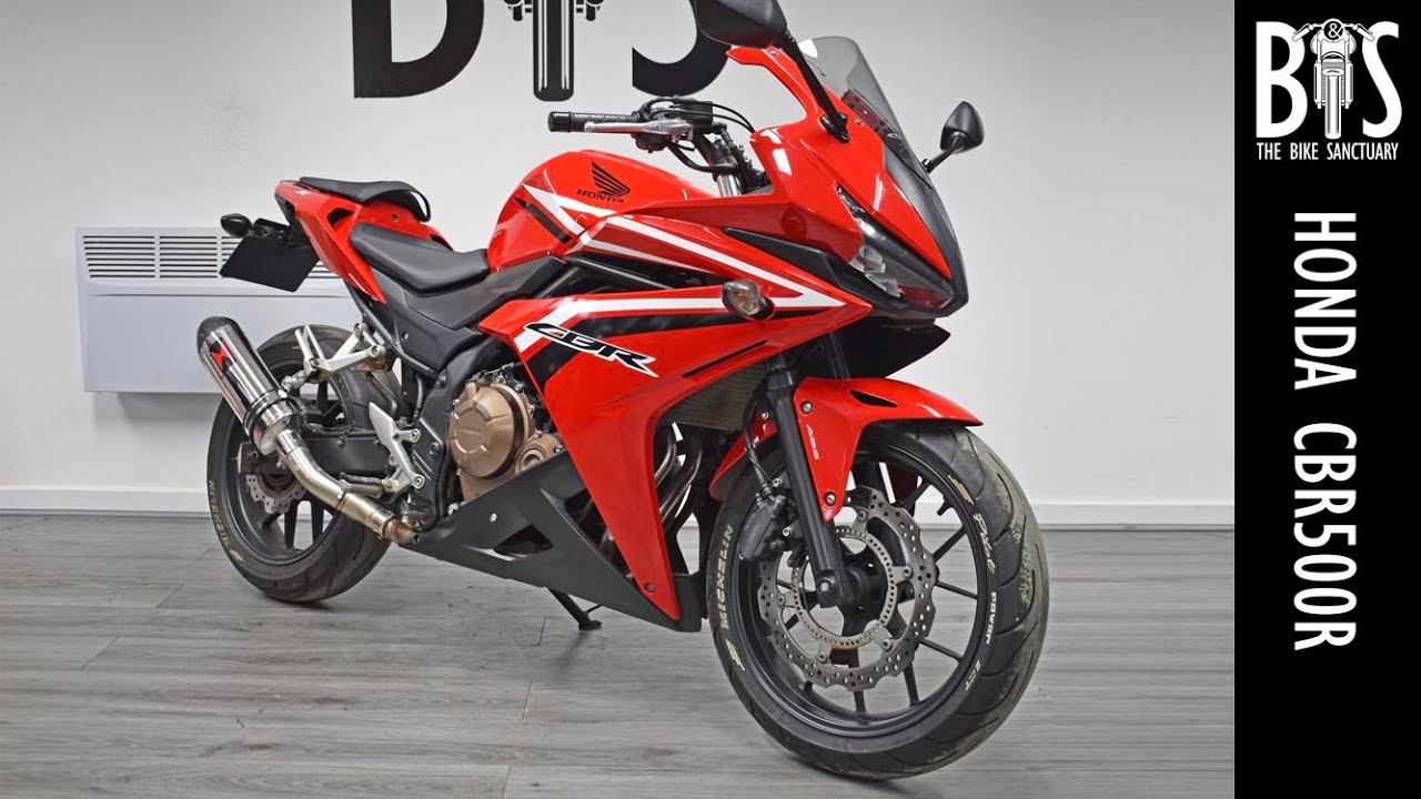 2017 '17 Honda CBR500R A2 Compliant Sports Tourer Red Used For Sale Walk Around Review 2