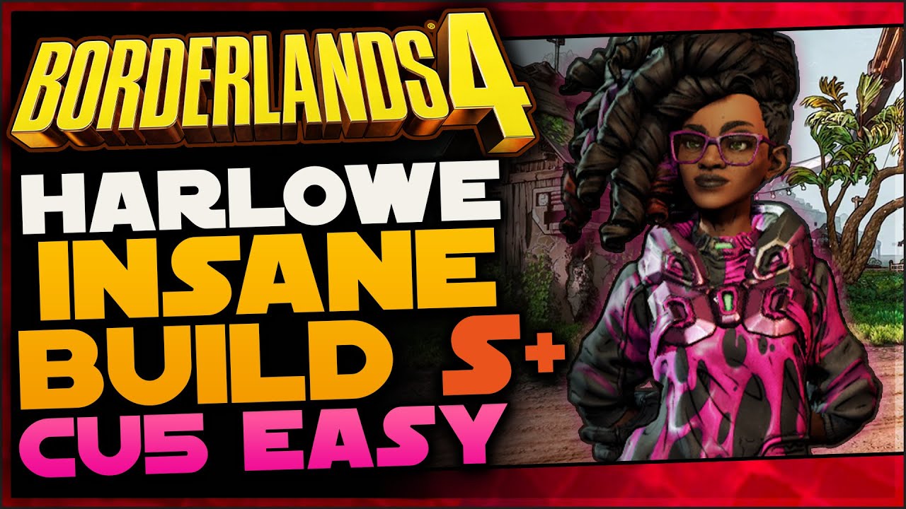 [HARLOWE] Meilleur build pour toutes les activités. insane boss dps! BORDERLAND 4