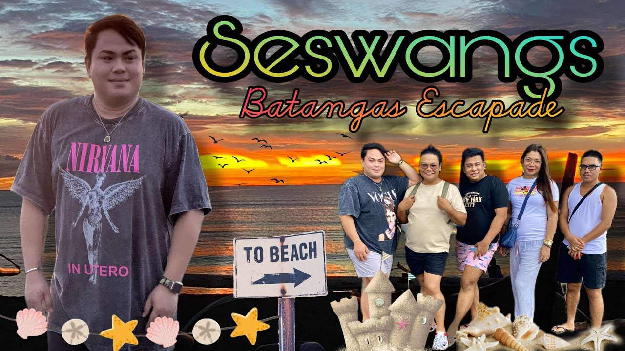 Dagat during Habagat | Seswangs Nasugbu Batangas Escapade | Kubo ni Tinik Sa Dalampasigan