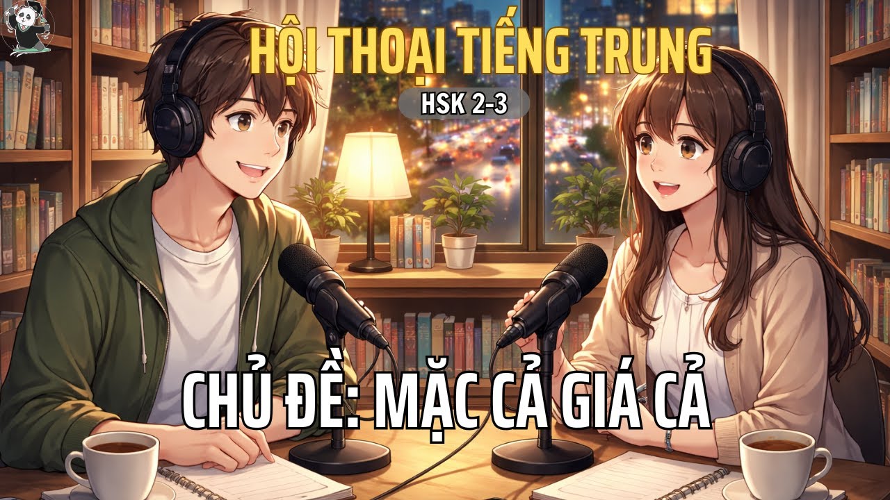 HSK 2-3 | MẶC CẢ GIÁ Ở CHỢ | 在市场讨价还价 | Luyện Nghe Tiếng Trung
