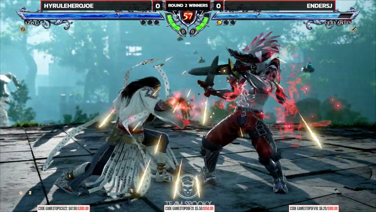 [Soulcalibur 6] HyruleHeroJoe (Azwel) vs EndersJ (Cervantes) - NLBC 196